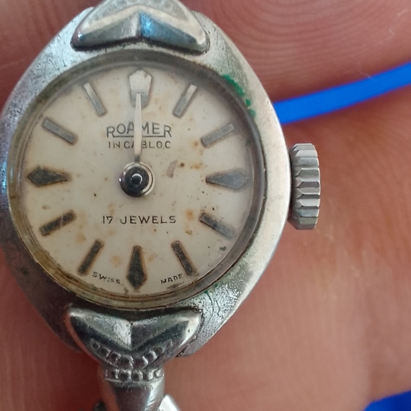 VINTAGE hand-wound women's watch, ROAMER SWISS - Picture 2 of 8